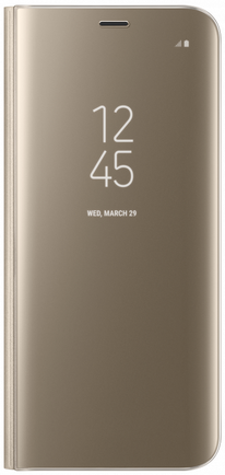 Чехол-книжка Samsung Clear View S8 Gold