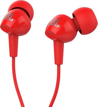 Наушники JBL C100SIU Red