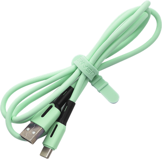 Кабель Usams SJ433 USB to USB-C 1m Mint