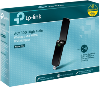 Сетевой адаптер TP-Link Archer T4U Wi-Fi Black