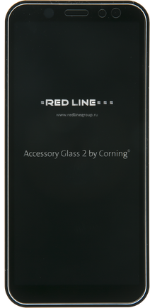 Защитное стекло Red Line Corning Full Screen для Samsung Galaxy A6 (2018) Black