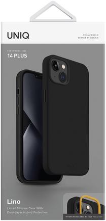 Клип-кейс Uniq Lino для Apple iPhone 14 Plus Black