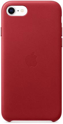 Клип-кейс Apple Leather Case для iPhone SE (PRODUCT)RED