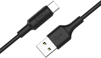 Кабель Hoco RA1 USB to USB-C 1m Black