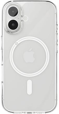 Клип-кейс VLP Puro Case для Apple iPhone 16 с MagSafe прозрачный