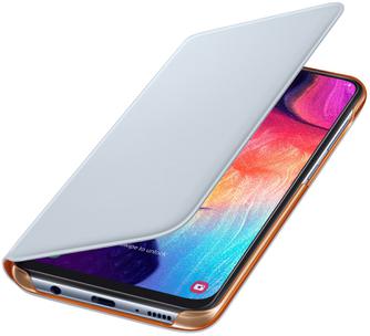 Чехол-книжка Samsung Wallet Cover A50 White
