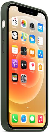 Клип-кейс Apple Silicone Case with MagSafe для iPhone 12/12 Pro «Кипрский зелёный»