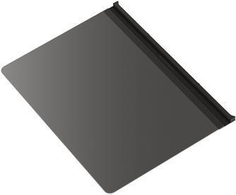 Чехол-накладка Samsung Privacy Screen Tab S9+ Чёрная