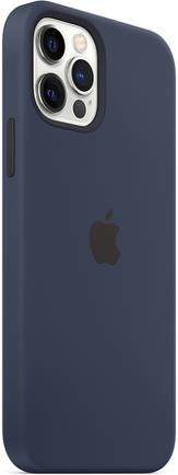 Клип-кейс Apple Silicone Case with MagSafe для iPhone 12/12 Pro «Тёмный ультрамарин»