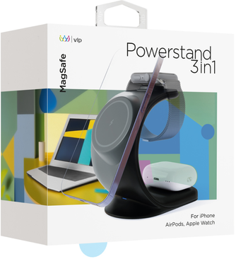 Беспроводное зарядное устройство VLP Powerstand 3-in-1 для Apple