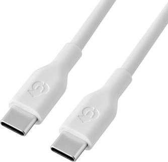 Кабель uBear Life USB-C to USB-C 60W 1.2m White
