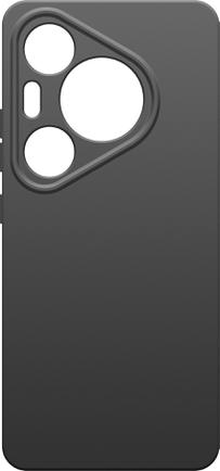 Изображение товара Клип-кейс BoraSCO Silicone Case для Huawei Pura 70 черный тонкий защита