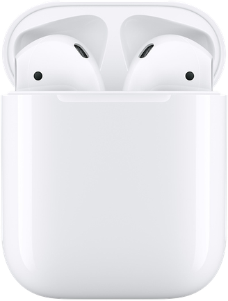 Наушники Apple AirPods в зарядном футляре (2016)
