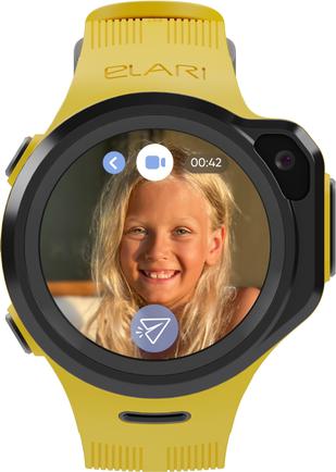 Умные часы Elari Kidphone 4GR M Yellow