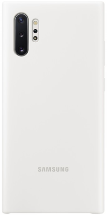 Клип-кейс Samsung Silicone Cover Note 10+ White