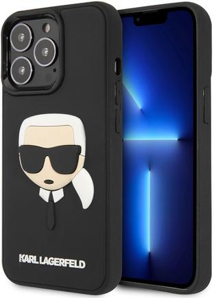 Клип-кейс Karl Lagerfeld 3D для Apple iPhone 14 Pro Black