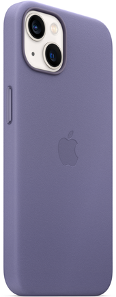 Клип-кейс Apple Leather Case with MagSafe для iPhone 13 «Сиреневая глициния»