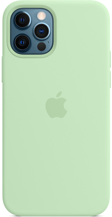 Клип-кейс Apple Silicone Case with MagSafe для iPhone 12/12 Pro Фисташковый