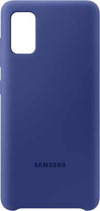 Клип-кейс Samsung Silicone Cover A41 Blue