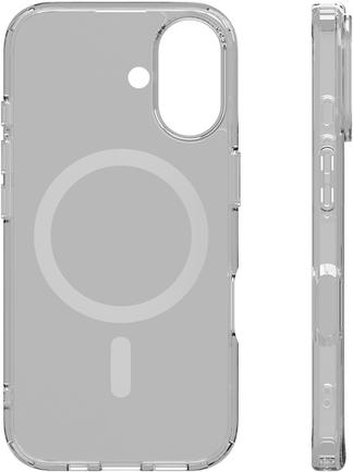 Клип-кейс VLP Air Case для Apple iPhone 16 с MagSafe прозрачный