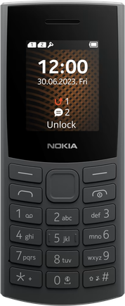 Мобильный телефон Nokia 106 TA-1564 Dual SIM EAC Charcoal