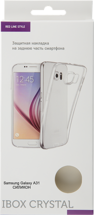 Клип-кейс Red Line iBox Crystal для Samsung Galaxy A31 Transparent