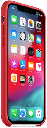 Клип-кейс Apple Silicone Case для iPhone Xs (PRODUCT)RED