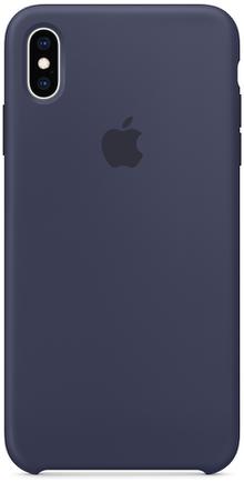 Клип-кейс Apple Silicone Case для iPhone Xs Max Тёмно-синий
