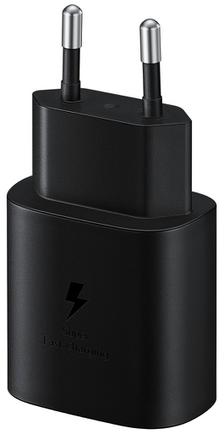 Зарядное устройство Samsung EP-TA800 25W с кабелем USB-C Black