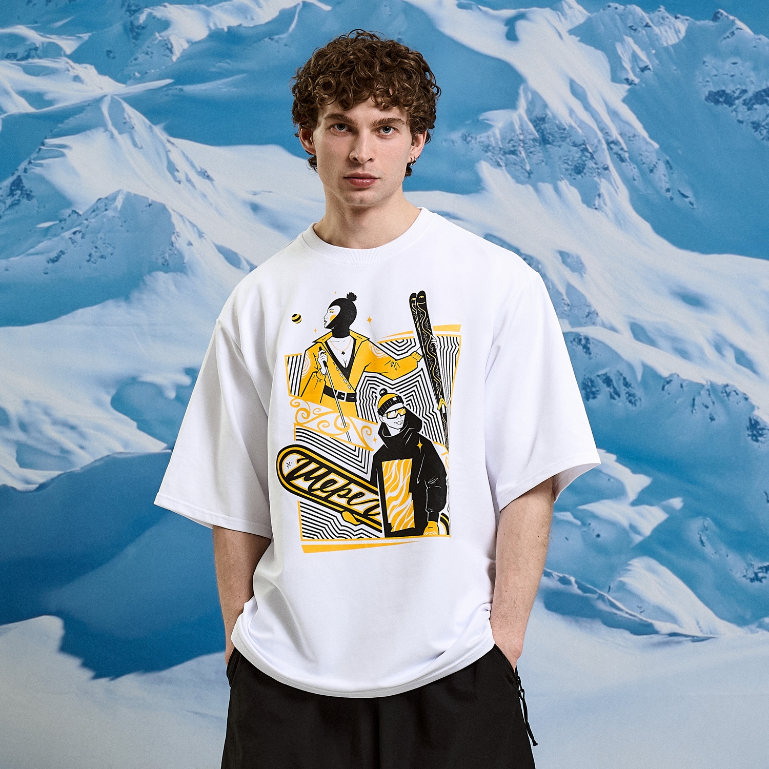 Футболка MySiberia «Моя Сибирь» XL Белая