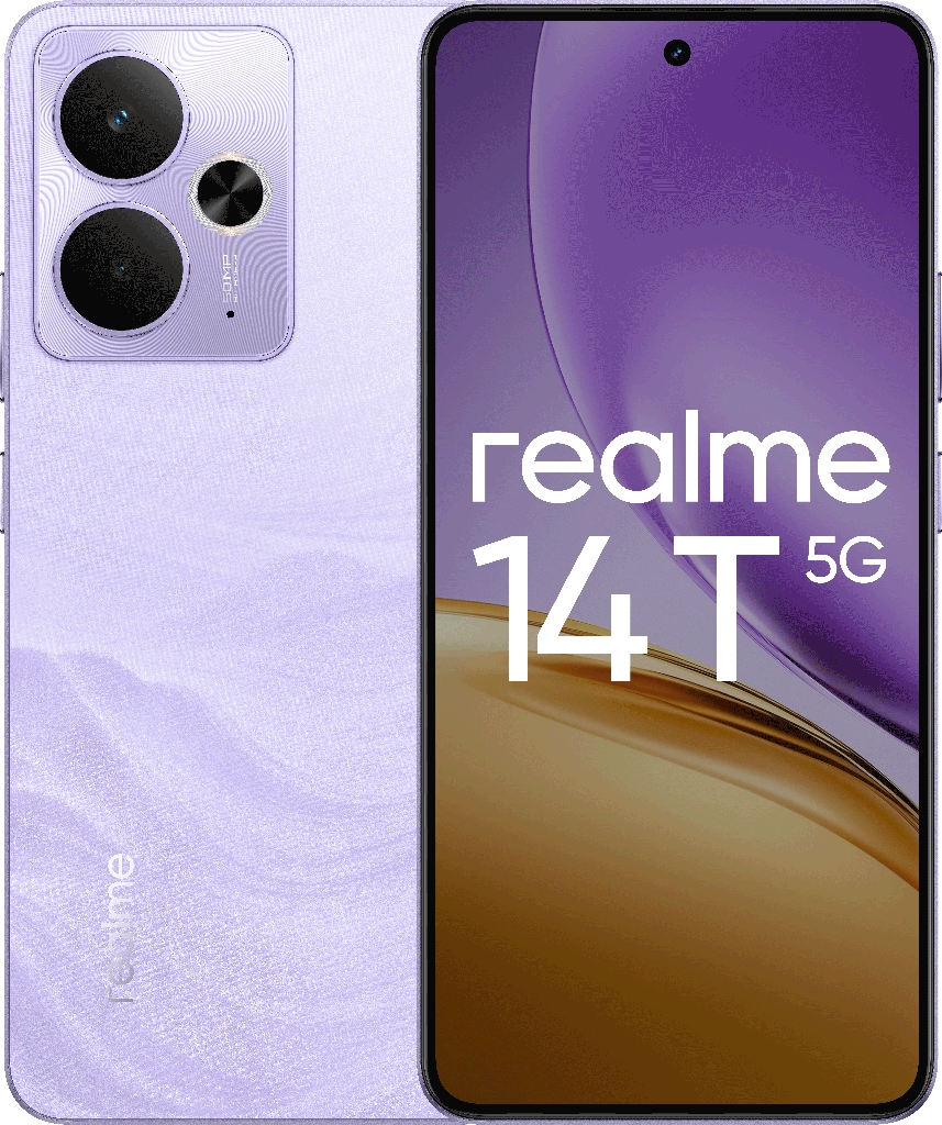 Смартфон realme 14T 8/128GB Фиолетовый