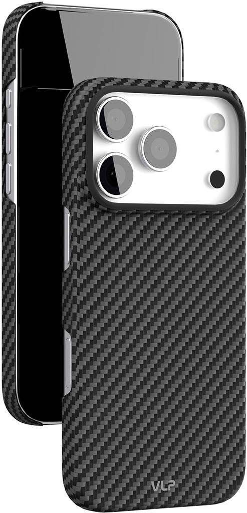Клип-кейс VLP Kevlarс MagSafe для Apple iPhone 17 Pro Чёрный