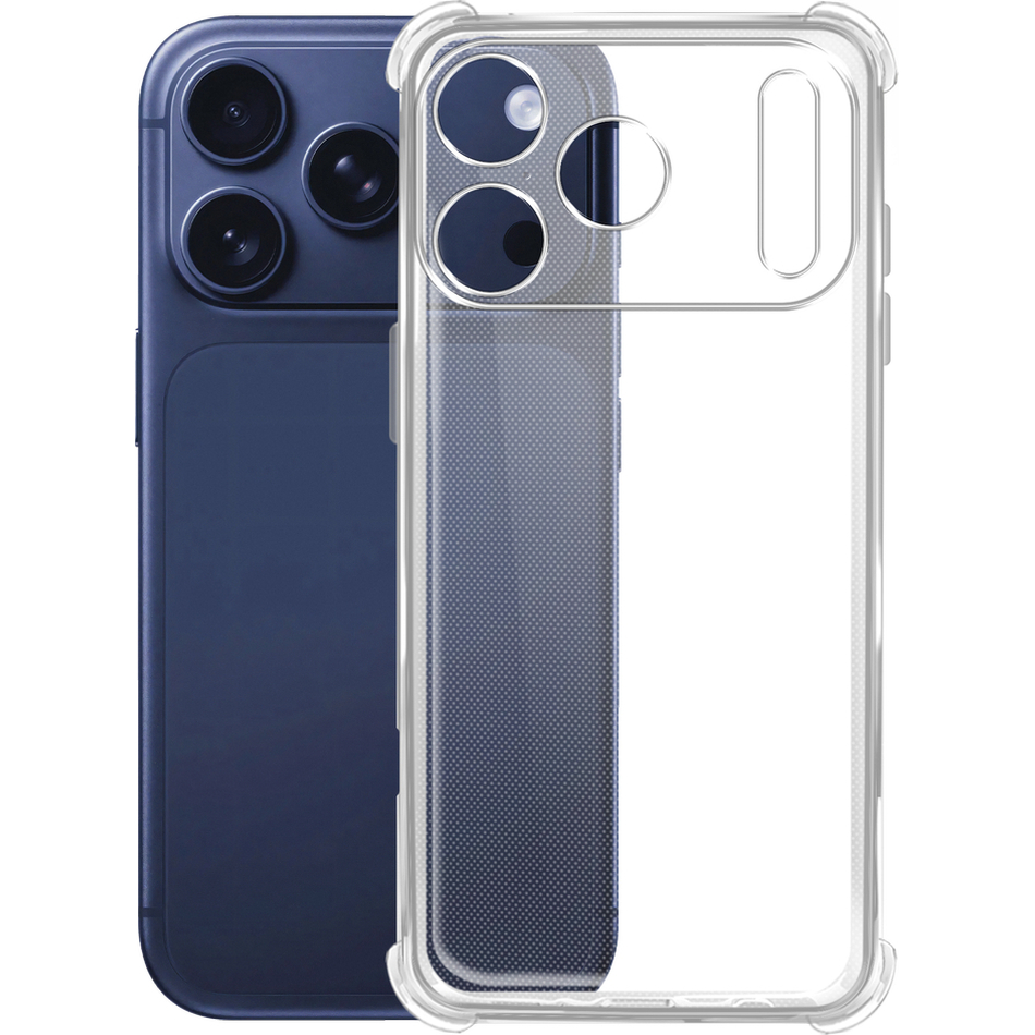 Клип-кейс BoraSCO Bumper Case для Apple iPhone 17 Pro Max Transparent 490₽
