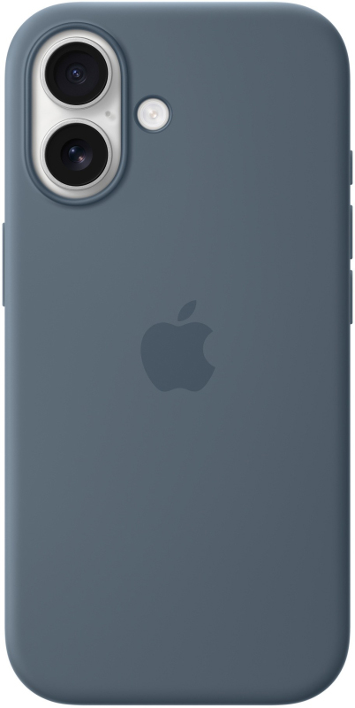 Клип-кейс Apple Silicone Case with MagSafe для Apple iPhone 17 Anchor Blue 7990₽