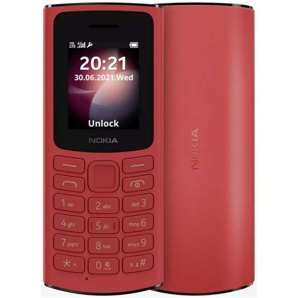 Мобильный телефон Nokia 105 TA-1557 Красный