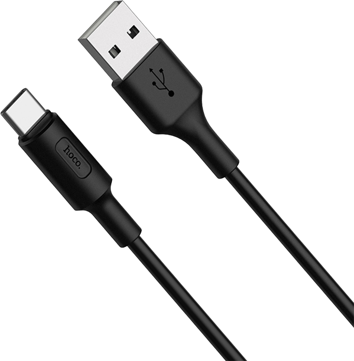 RA1 USB to USB-C 1m Black кабель hoco ra1 usb to microusb 1m black