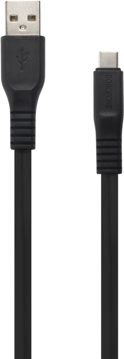 BX23 USB to USB-C 1m Black горящие скидки borofone bx23 usb to microusb 1m white
