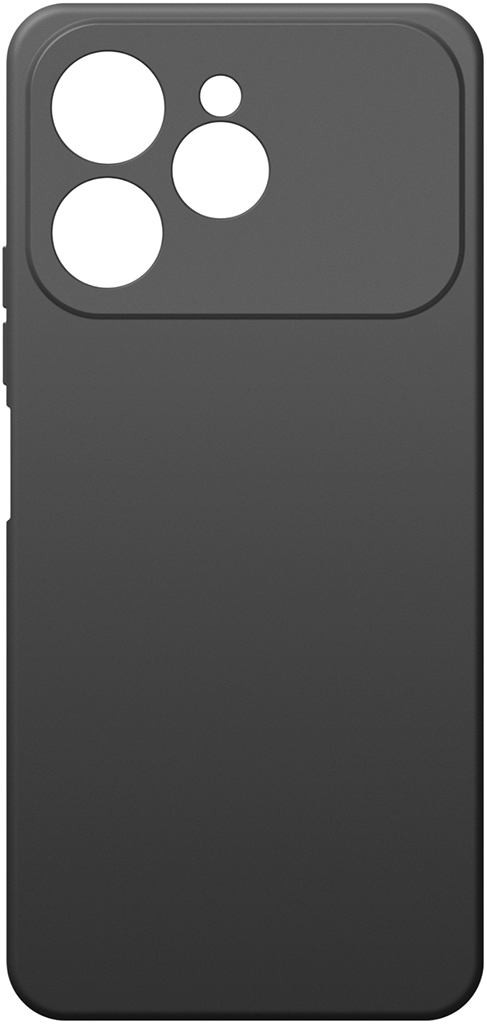 Клип-кейс BoraSCO Silicone Case для TECNO Spark 40 Black 490₽