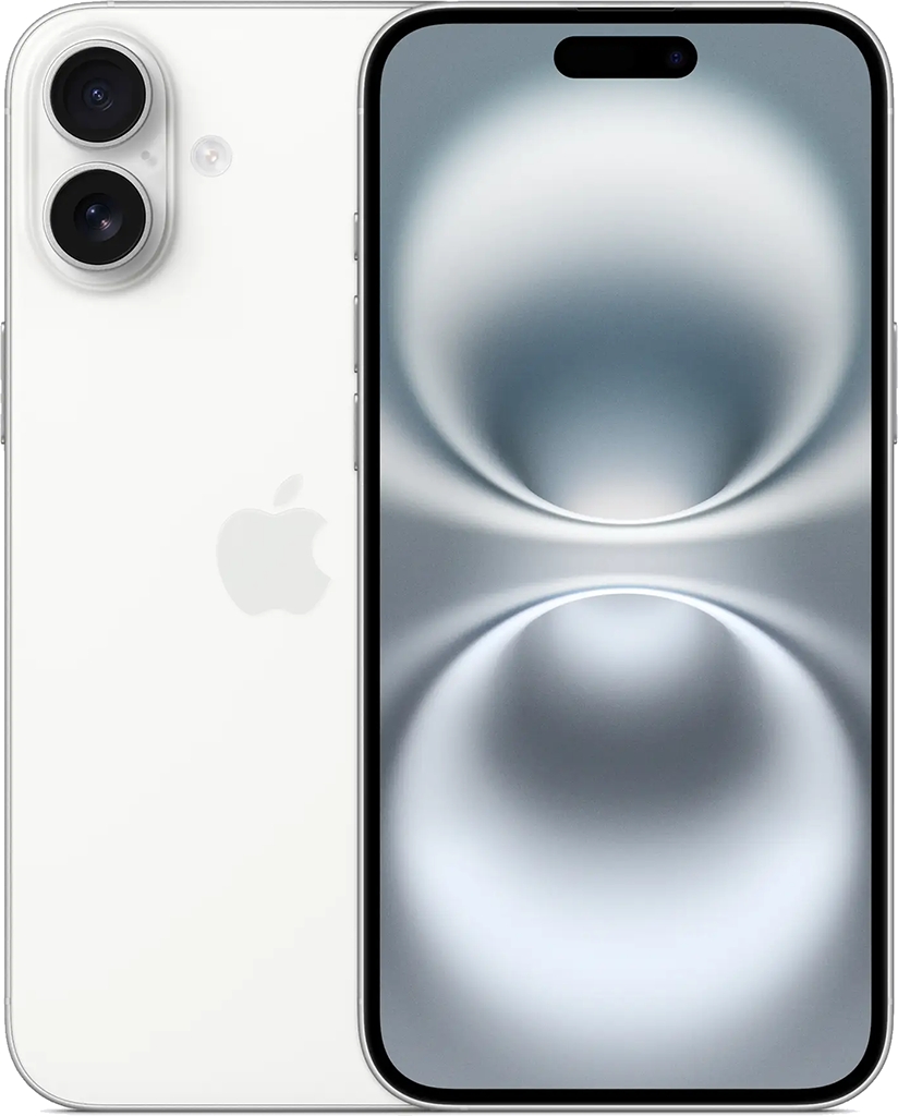 Смартфон Apple iPhone 16 Plus 512GB White (Nano+eSIM)
