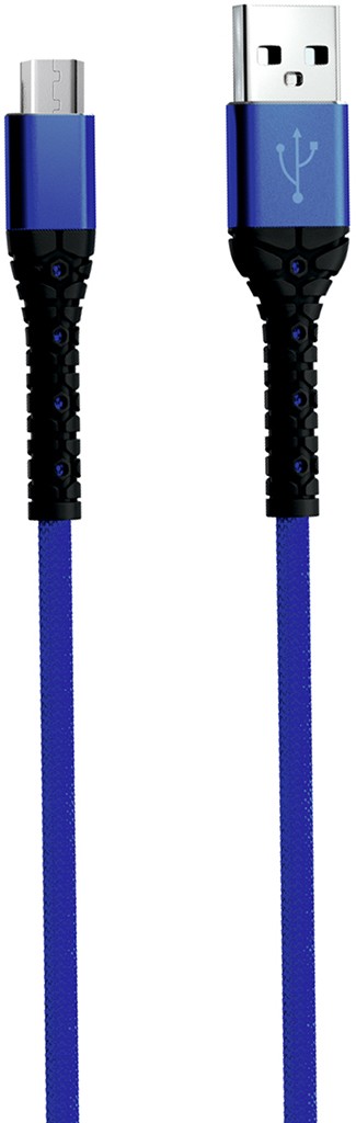USB to microUSB 1m Blue