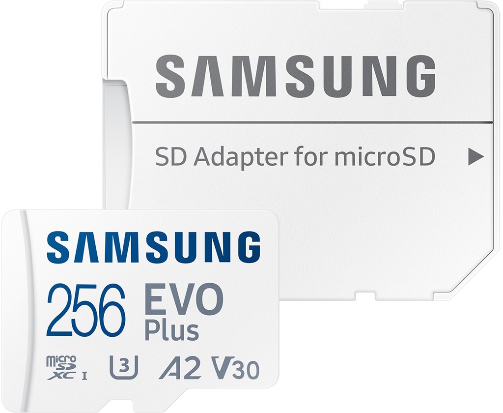 Карта памяти Samsung EVO Plus MB-MC256SA/CN microSD 256 ГБ с адаптером