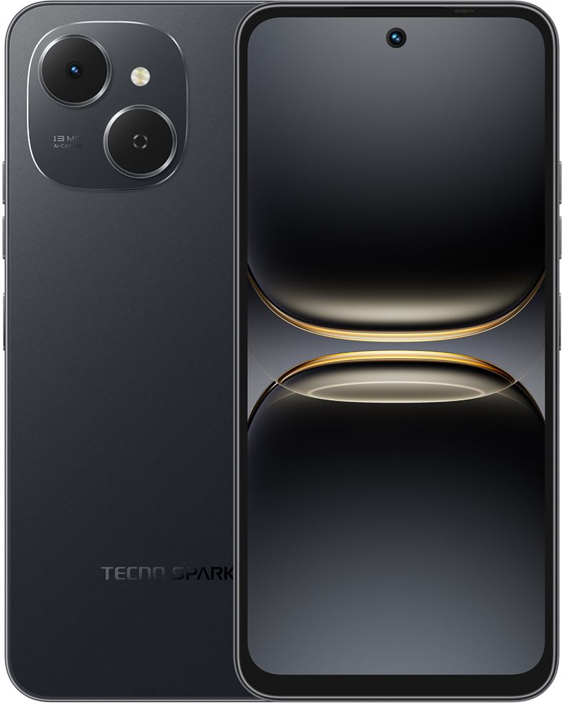 Смартфон TECNO Spark 40C 8/256 ГБ «Чернильный чёрный»