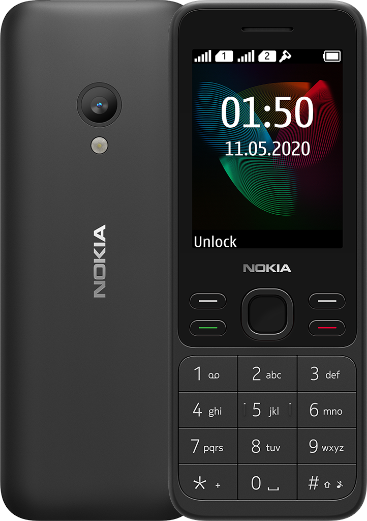 Кнопочный телефон Nokia 150 Dual SIM 2020 TA-1235 Black
