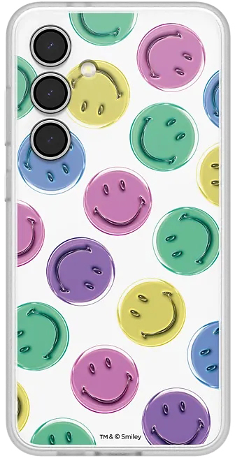 Карточка-вкладыш Samsung Galaxy S24 FE Smiley Белый