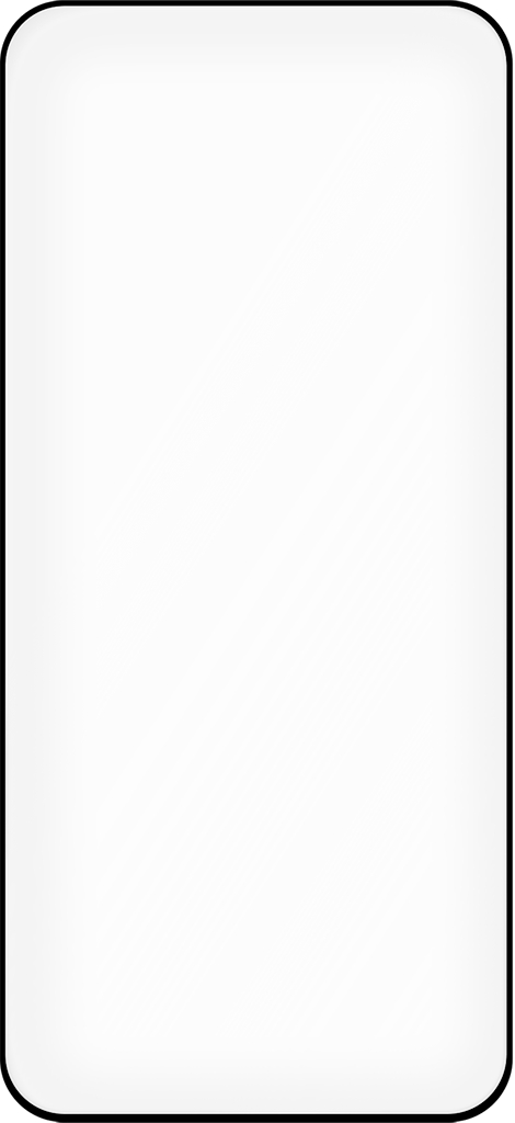 Защитное стекло Krutoff Premium для Honor X8d Black