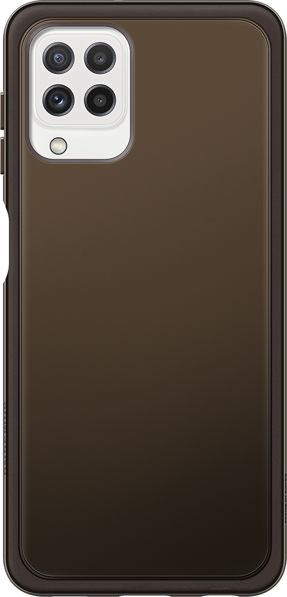 Soft Clear Cover A22 Black