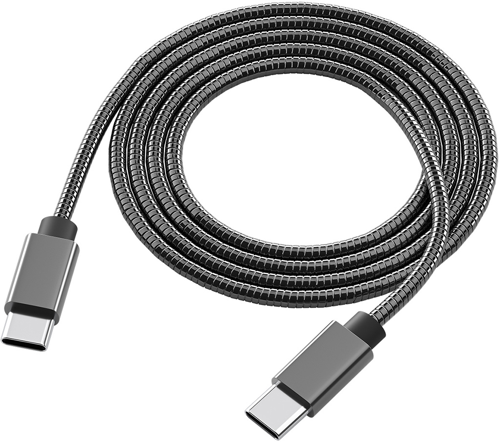 Кабель Red Line USB-C to USB-C 12m Чёрный 690₽