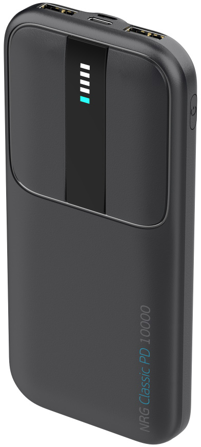 NRG Classic PD 10000mAh Black портативный аккумулятор deppa nrg power compact 10000 mah серый упаковка коробка