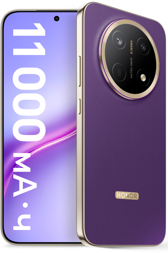 6.8" Смартфон HONOR X9e Pro 256 ГБ фиолетовый