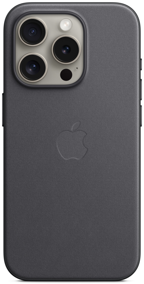 Чехол Apple FineWoven Case with MagSafe для Apple iPhone 15 Pro Black